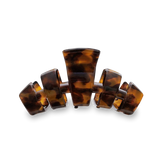 Teleties Classic Hair Clip - Medium | Tortoise