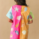 Sweet Seashells Colorblock Dress | QOS X Lexi Jade's