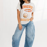 Grey Tennessee Basketball Tee | Queen Of Sparkles