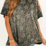 Little Star Applique Tee | Meteorite