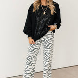 Far Out Wide Leg Jeans | Zebra