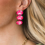 Hazel Earrings | AG Ultra Fuchsia