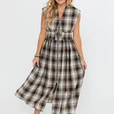 In This Moment Midi | Plaid