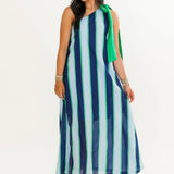 Coastal Cool Maxi Dress | Blue