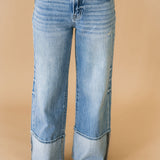 Olivia Wide Leg Cuff Jean | Vital Symphony