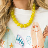 Kameron Beaded Necklace | Yellow