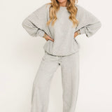 DOORBUSTER Keeping It Casual Set | Heather