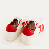Boston Sneakers | White Red