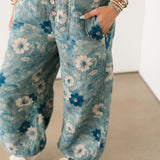Daisy Daze Pants | Vintage Navy