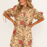 Rosewood Vintage Mini Dress