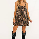 Wild Ones Mini Dress | Leopard