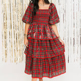 Winterberry Plaid Dress