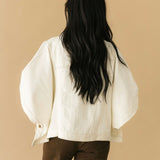 Simply Chic Denim Jacket | White