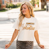 Tennessee Luxe Lasso Crop Tee