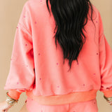 Coral Tonal QOS Sparkle Short | Queen Of Sparkles