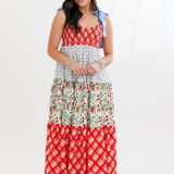 Bluebell Maxi Dress | Cherry Combo