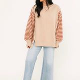 DOORBUSTER Good Vibes Crew | Beige