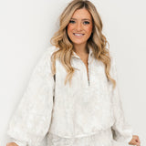 Off Duty Pullover | White Camo