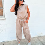 Chasing You Jumpsuit | Mocha