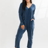 Hot Shot Long Sleeve Onesie | Midnight Navy