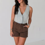 Top Notch Shorts | Brown