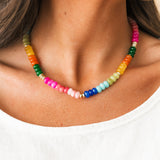 Kerry Necklace | Bright Rainbow