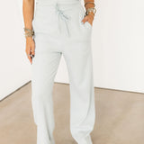 Coastal Girl Stripe Pant | Soft Blue