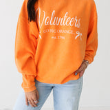 Vols Est Bows Corded Crew Sweatshirt