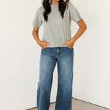 Cassandra Striped Tee | Oat