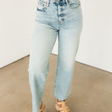 Pleaser High Rise Wide Ankle Jeans | Miracle