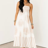 Seaside Sands Midi Dress | Taupe