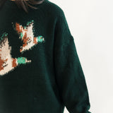 In Flight Sweater | Hunter Green