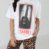 Johnny Cash Guitar Weekend Tee