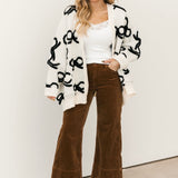 Corduroy Wide Leg Jeans | Teddy Bear