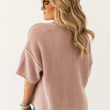Short Sleeve Sweater | Rosie