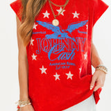 Johnny Cash Eagle & Stars Muscle Tank