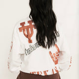 Licensed Texas Big Icons Scattered All Over Sweatshirt | Queen Of Sparkles
