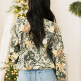 Merry Camo Crewneck Sweatshirt