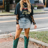 Malibu Mini Skirt | Obviously Vintage