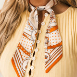 Twilly | Orange Print