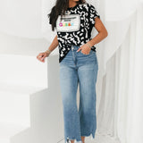 Black Composition Book Queen Tee | Queen Of Sparkles