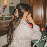 Girlhood Oversized Claw | Striped