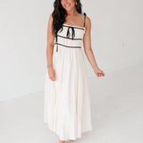 Heart In The Sand Maxi Dress | Cream