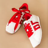 Asian Sneaker | White Red