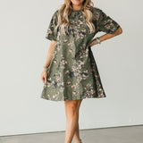 Fields Of Love Mini Dress | Olive