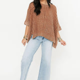 Knit Pullover Sweater | Wooden