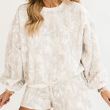 White Camo Lounge Shorts