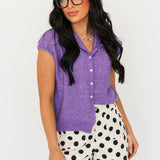 Elle Polka Dot Short | Ivory Black