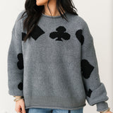 Lucky Hand Knit Sweater