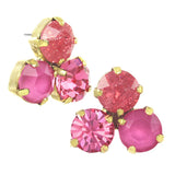 Ines Earrings | Ice Pink